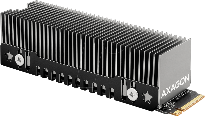 AXG CLR-M2XT - M.2 SSD Passivkühler, Aluminium - 2280