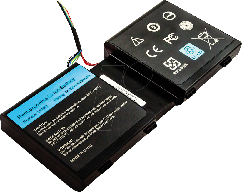 AKKU 54059 - Notebook-Akku für Dell, Li-Ion, 4400 mAh