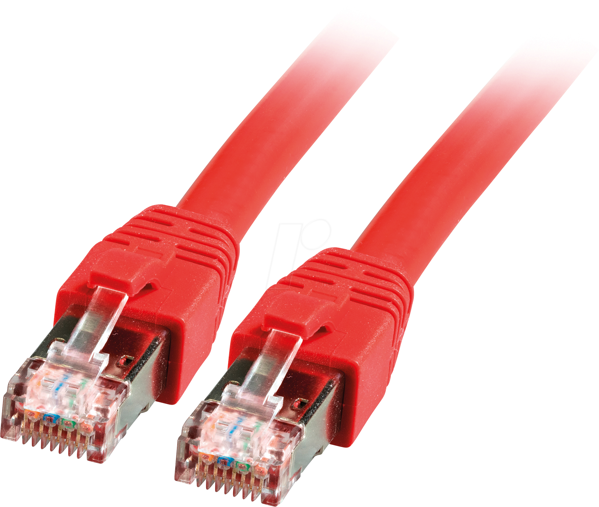 Thumbnail - EFB K5528RT.10 - RJ45 Patchkabel S/FTP, Cat.8.1,BC, LSZH, 10 m, rot