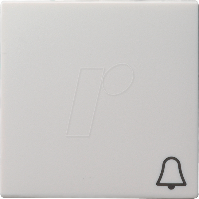 GIRA55 WKL RWM - Wippe Klingel Reinweiß seidenmatt