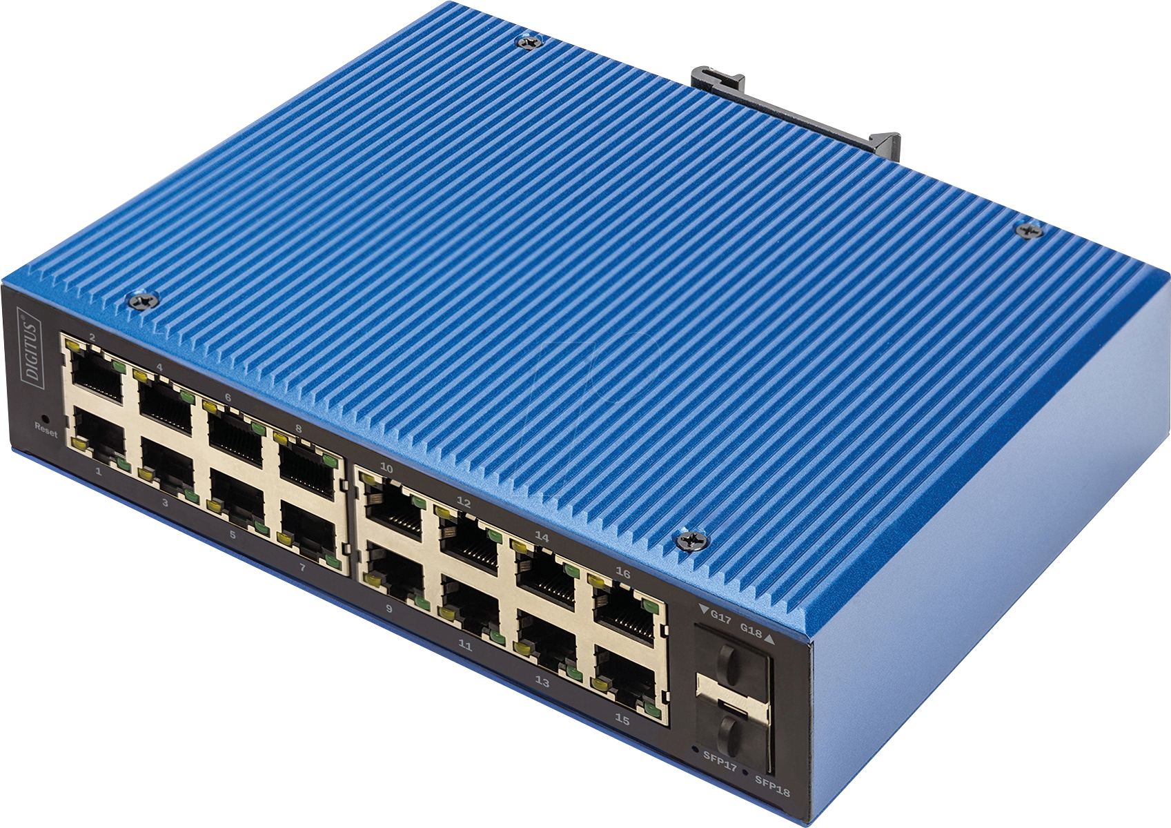 Thumbnail - DIGI DN-651158 - Switch, 18-Port, Gigabit Ethernet, SFP