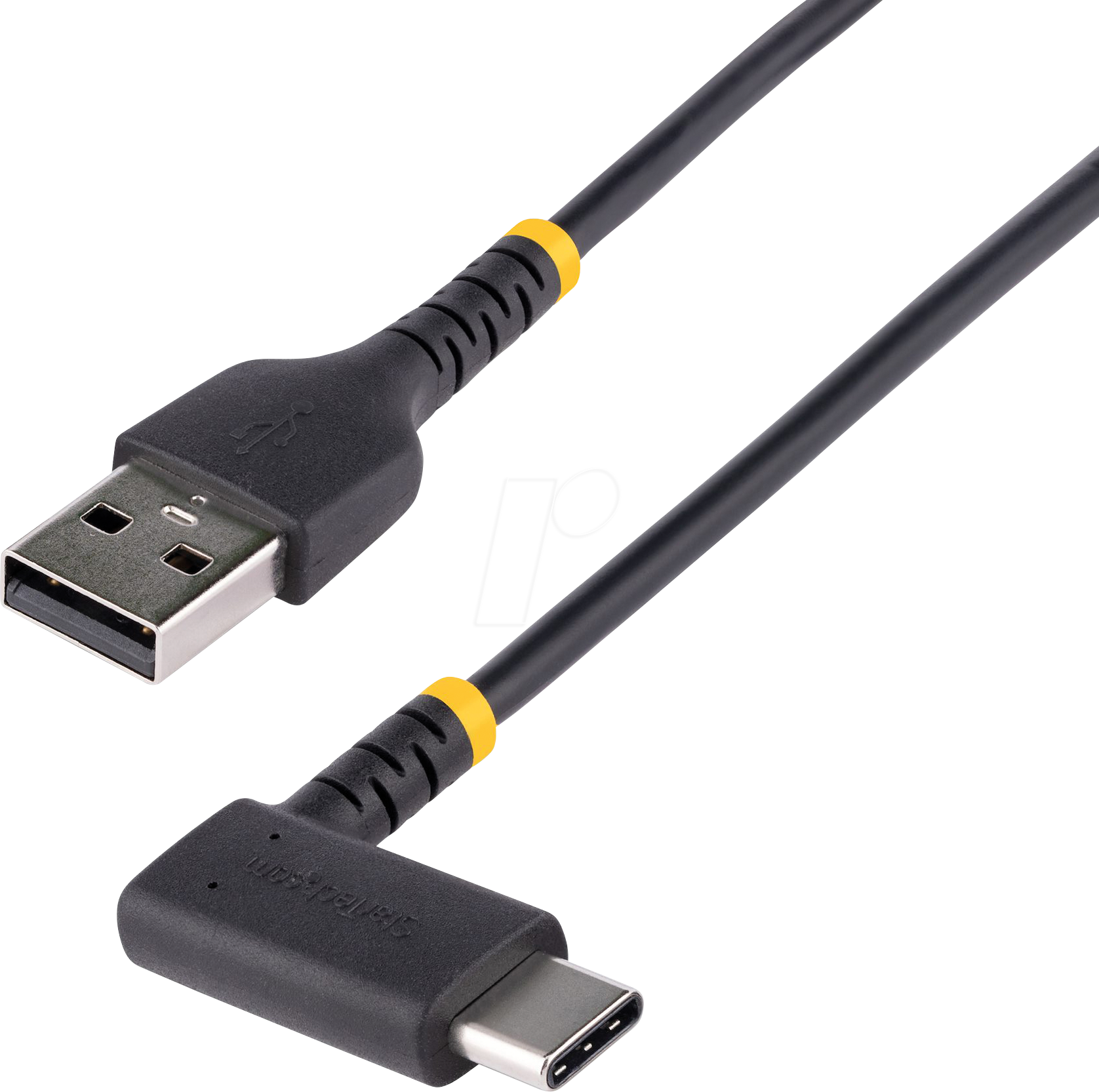 ST R2ACR-15C-USB - Sync- & Ladekabel, USB-A > USB C, 0,15 m, schwarz