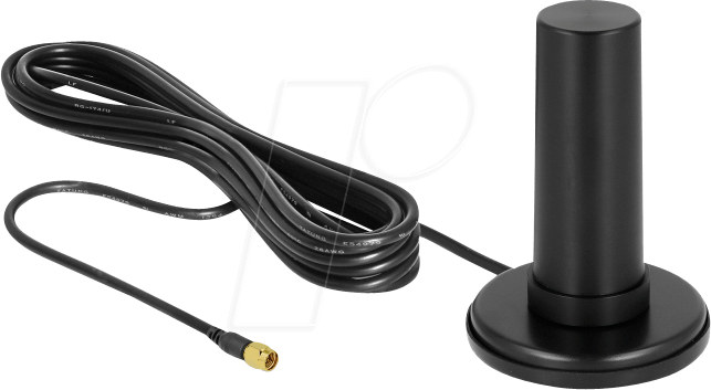 DELOCK 12590 - Antenne 5G LTE SMA Stecker 0 - 3 dBi omnidirektional