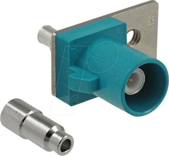 Thumbnail - DELOCK 89812 - HF FAKRA Z Stecker Federpin zum Löten 1 vorgestanztes Loch