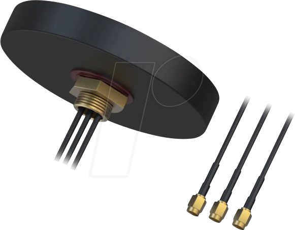 TEL PR1KCS28 - Dach-Antenne, Mobilfunk / GNSS / WLAN, SMA