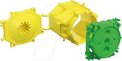 KAISER 1265-01 - B¹ Geräte-Verbindungsdose, 2-teilig, Einbauöffnung Ø 60 mm