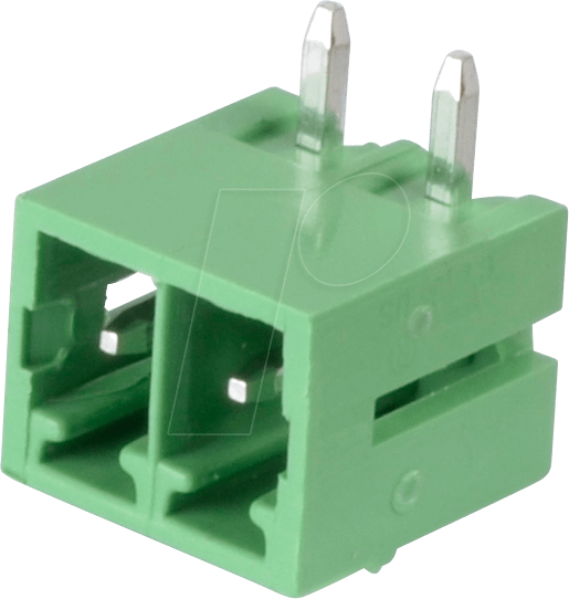 CTB932HE-2 - Stiftleiste - 2-pol, RM 3,81 mm, 90°