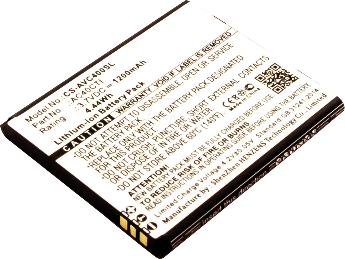 AKKU 31067 - Smartphone-Akku für Archos-Geräte, Li-Ion, 1200 mAh