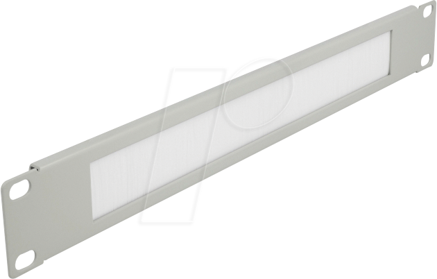 DELOCK 66532 - 19'' Kabelmanagement Bürstenleiste, 1 HE, grau