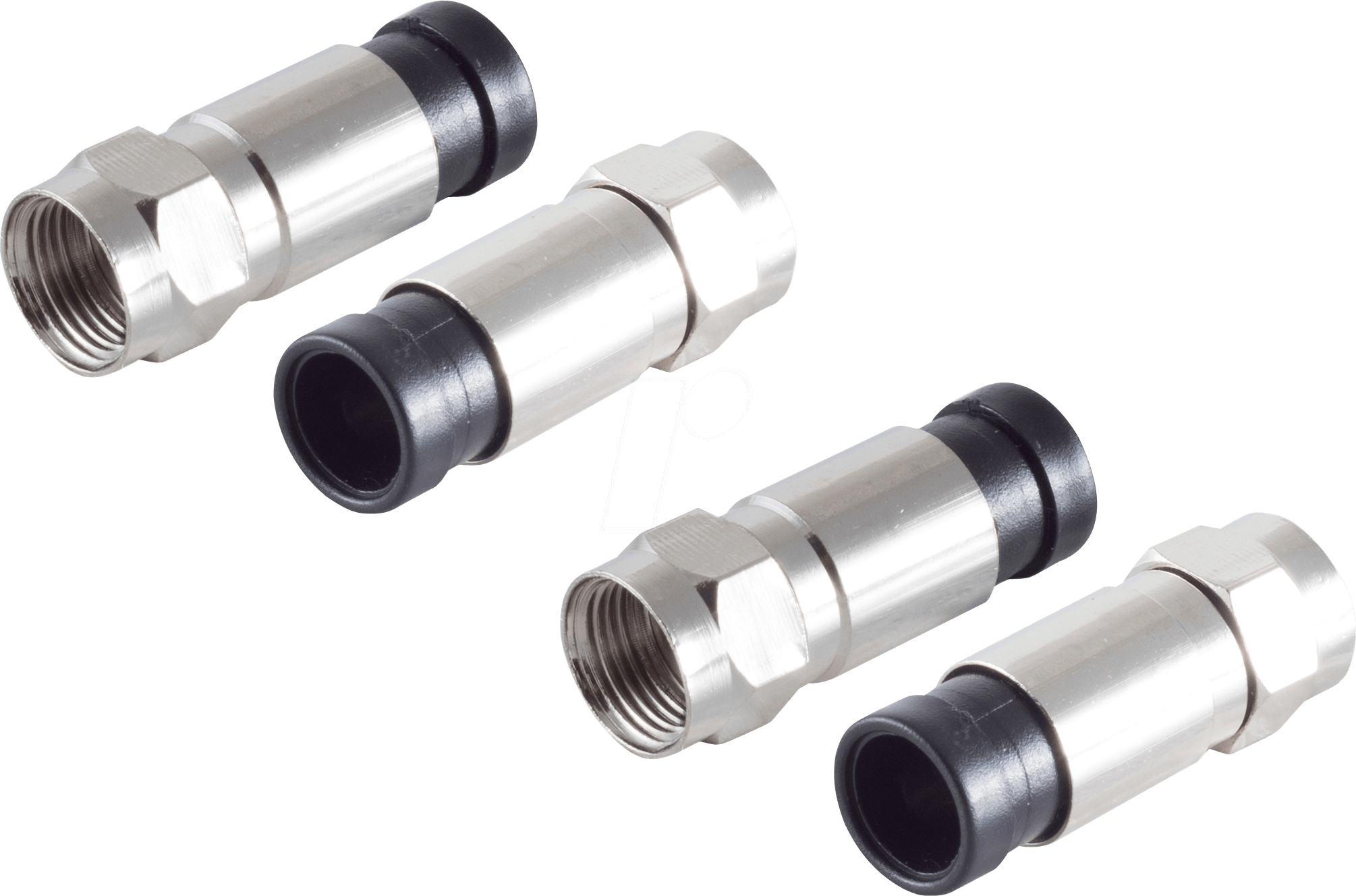 SHVP BS15-300114 - 2x F-Kompressionstecker für Kabel 7mm