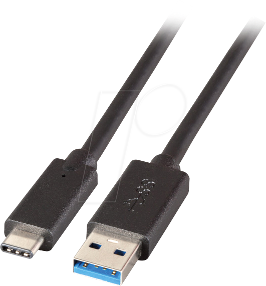 EFB K5282-3ASW.1 - USB 5 Gb/s Kabel, C Stecker auf A Stecker, 1 m
