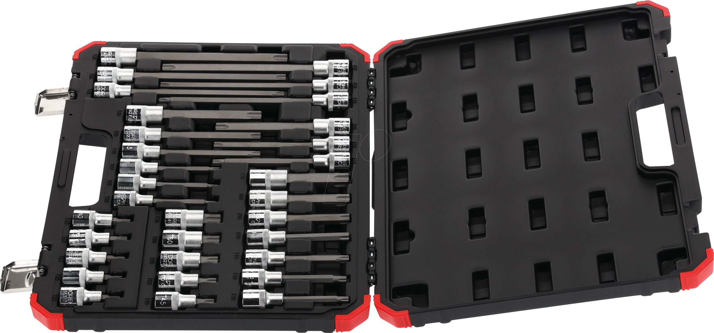 Thumbnail - GEDO R68003032 - Schraubendrehereinsätze, 1/2'', TX, 32-teilig