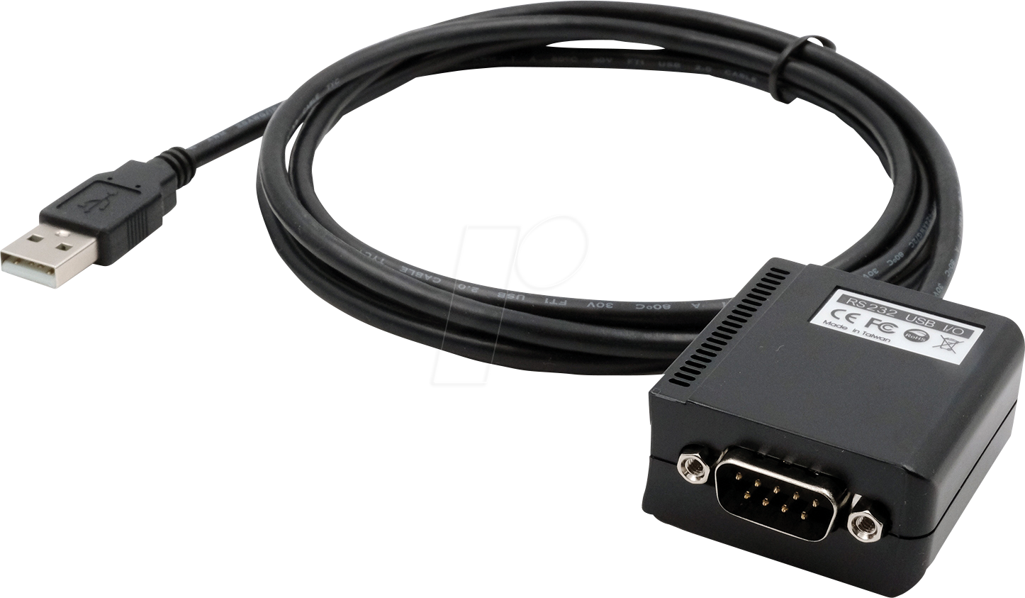 EXSYS EX-1301-2 - USB 2.0 Konverter, USB-A auf RS-232, 1,8 m