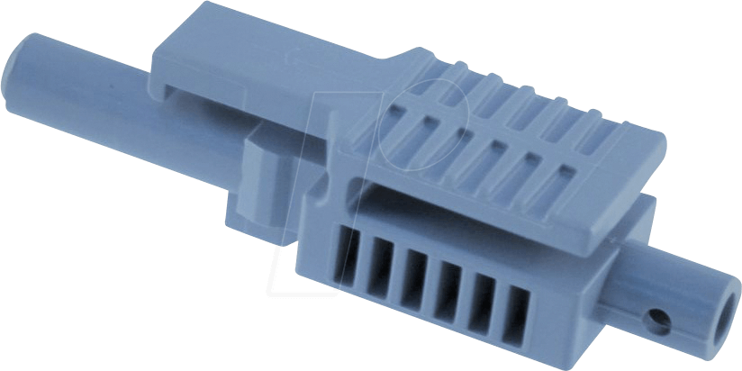 HFBR4513Z - LWL-Steckverbinder Simplex Latching mit Crimp-Ring, blau