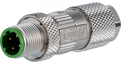 M12 ST MNF88 - Stecker M12, 4-pol, feldkonfektionierbar