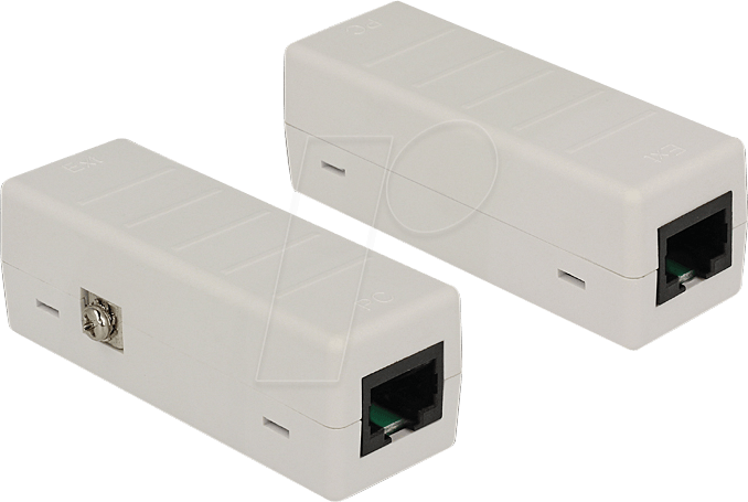 DELOCK 62620 - Netzwerk Überspannungsschutz 6 kV - für PoE