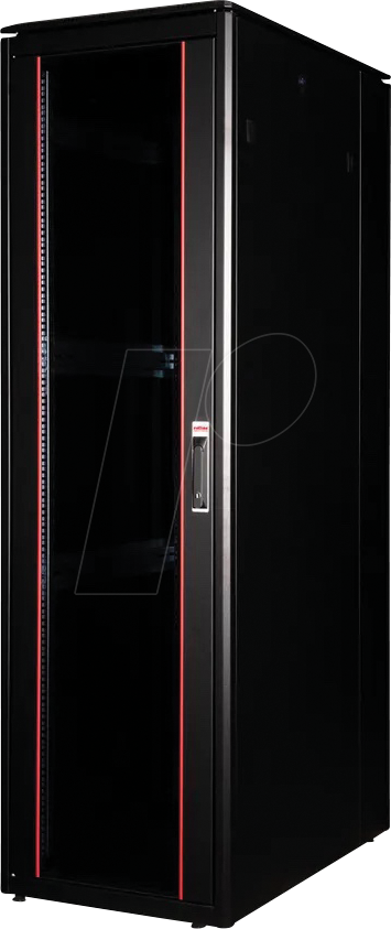 ROLINE 26210230 - 19'' Netzwerkschrank, 42 HE, 1000mm Tiefe, schwarz