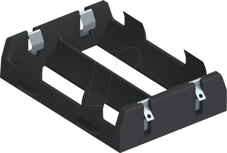 KEYSTONE 1109 - Batteriehalter für 2 26650, Lötfahne