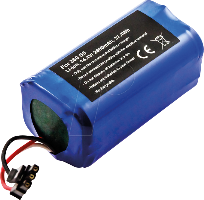 AKKU 31264 - Ersatzakku, 360 S5, Li-Ion, 2600 mAh
