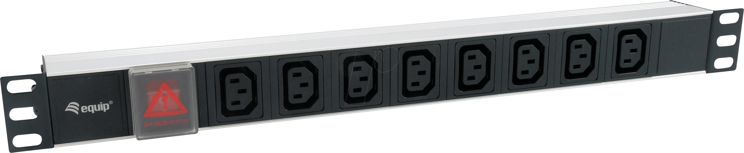 EQUIP 333310 - Steckdosenleiste 19'', 1HE, 8-fach