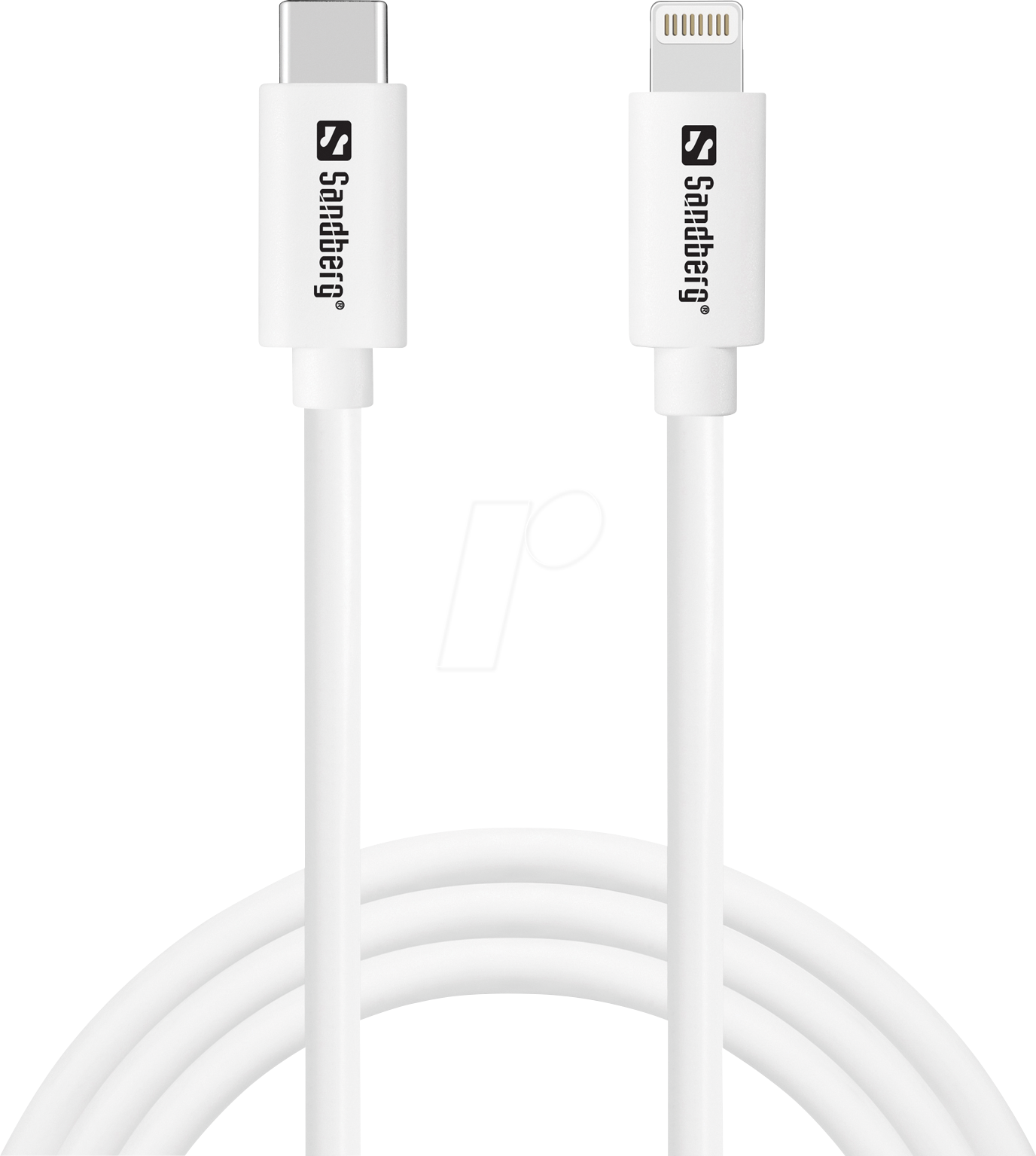 SANDBERG 136-58 - Sync- & Ladekabel, USB-C > Lightning, 1m