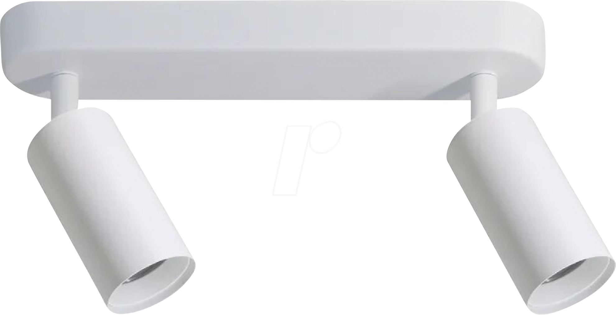 LX-300223 - Schwenkbarer LED Aufbauspot GU10, 2-flammig, weiß, IP20