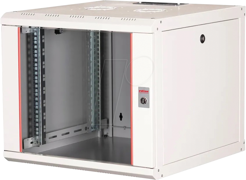 Thumbnail - ROLINE 26210003 - 19'' Wandgehäuse, 9 HE, Tiefe 600mm, grau