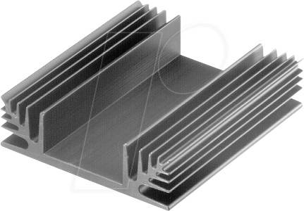 SK 48 50 SA - Kühlkörper, 50 mm, Alu, 2,9 K/W