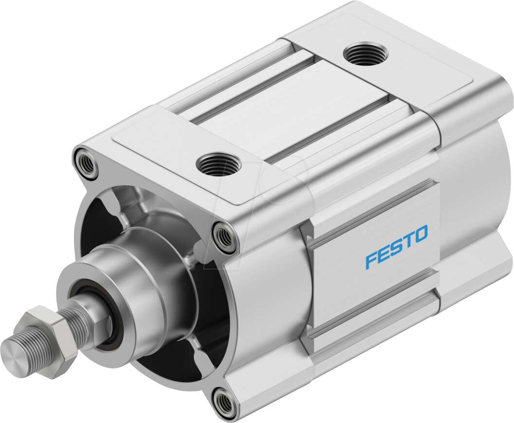 FESTO 8165690 - Normzylinder, DSBC, Ø 100 mm, M20x1,5, G1/2, D3, PPSA