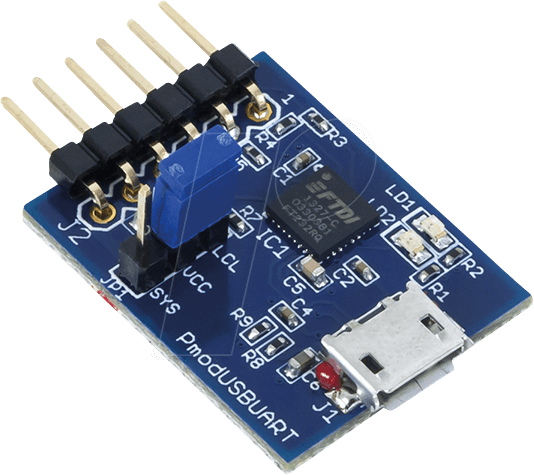 DIGIL 410-212 - Pmod USB-UART: USB-zu-UART-Schnittstelle
