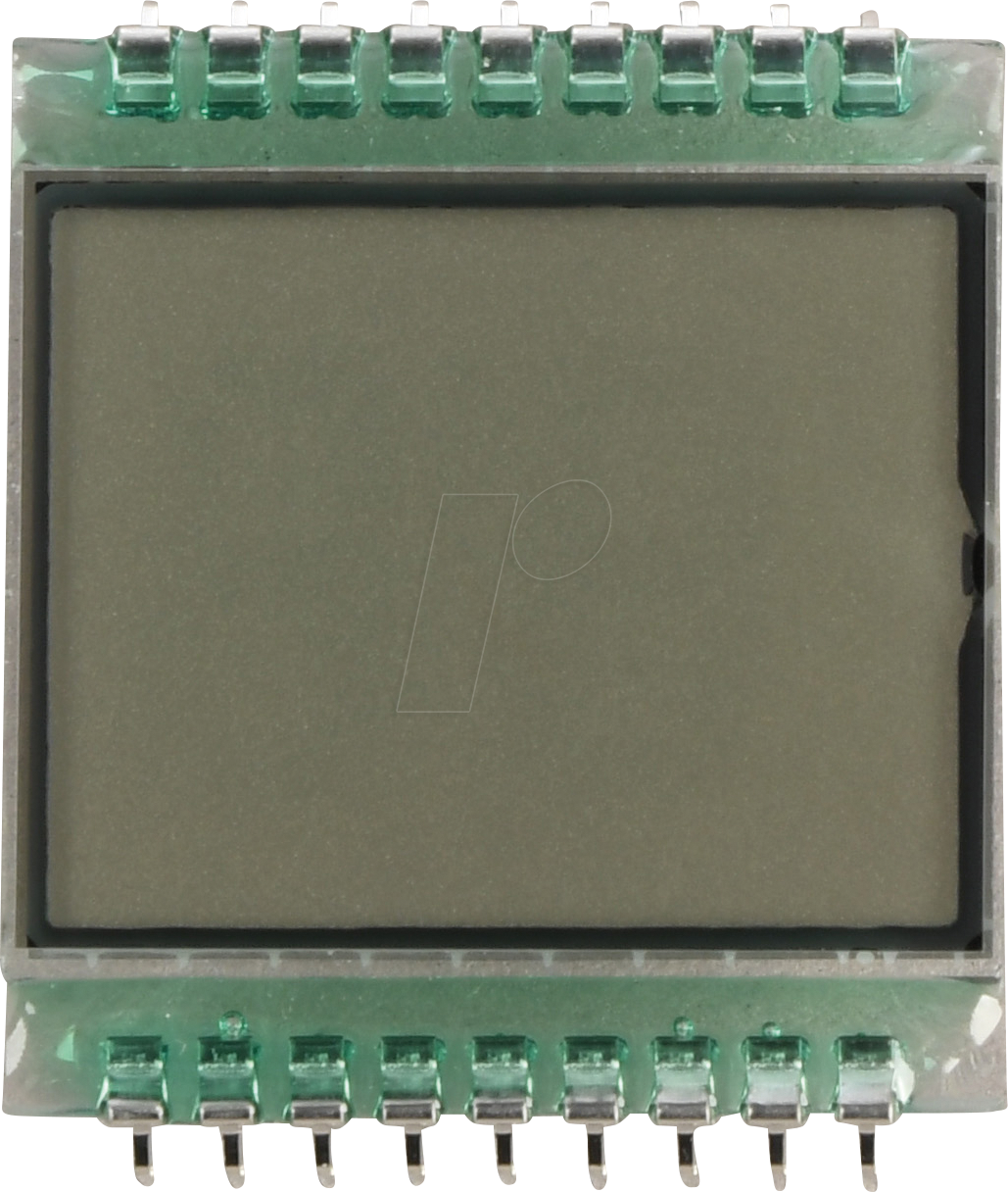 DE112TS-20/7.5 - LCD-7-Segment, 2 Digits, H:12,7mm, transflective