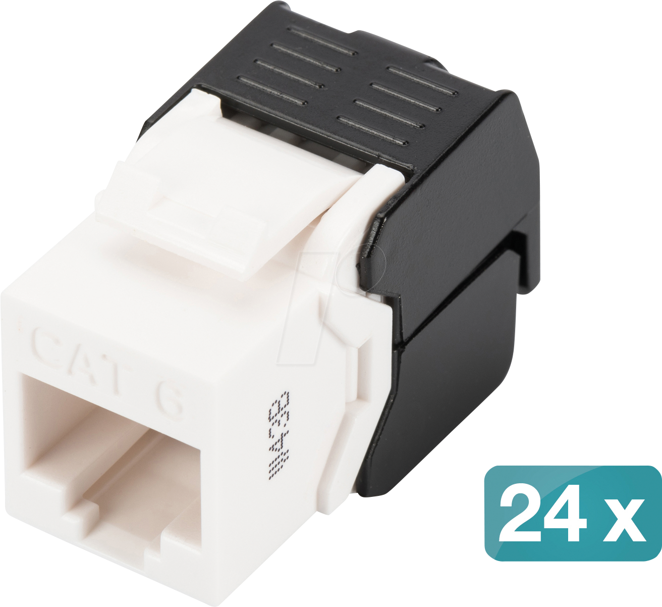 DIGI DN-93603-24 - Keystone Modul, Cat.6, ungeschirmt, 24 Stück
