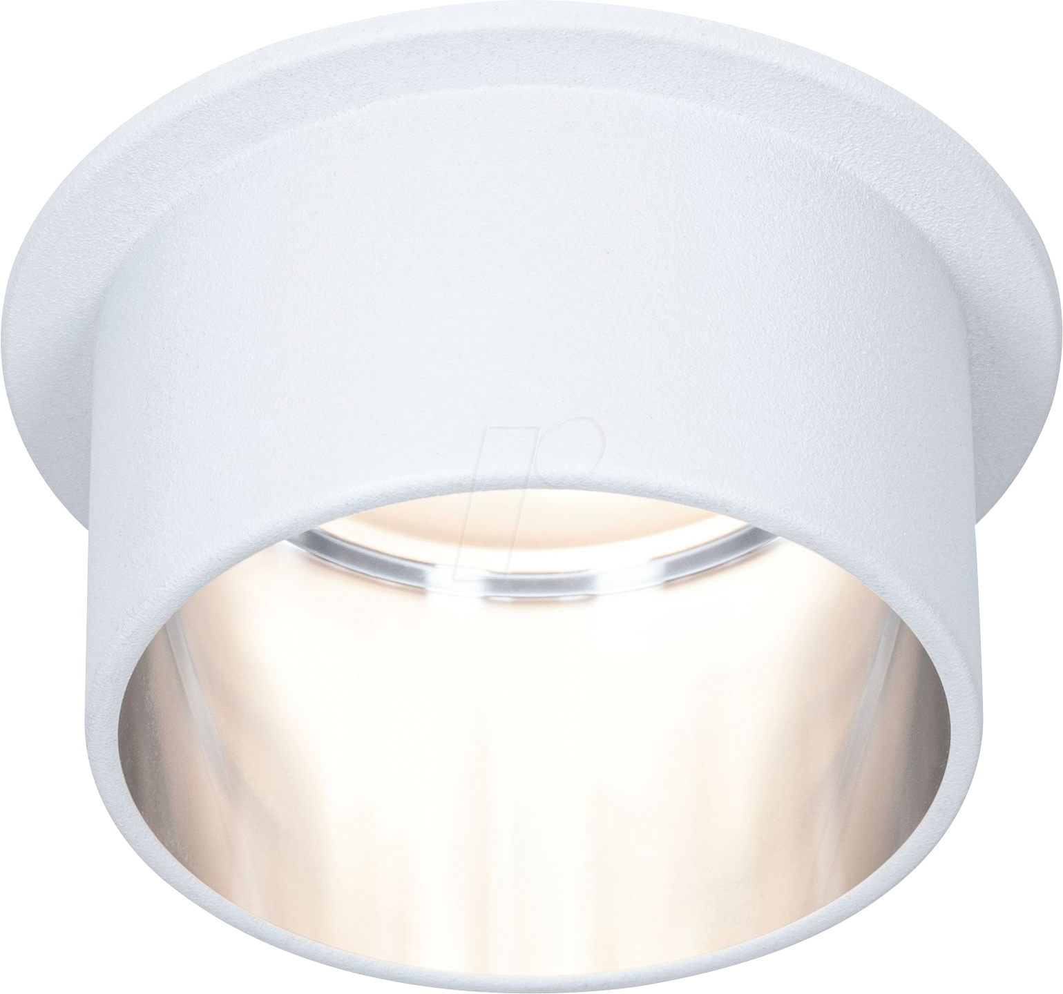 Thumbnail - PLM 93384 - Einbauleuchte Gil, 1 x 6 W, 470 lm, 2700 K, weiß matt/eisen