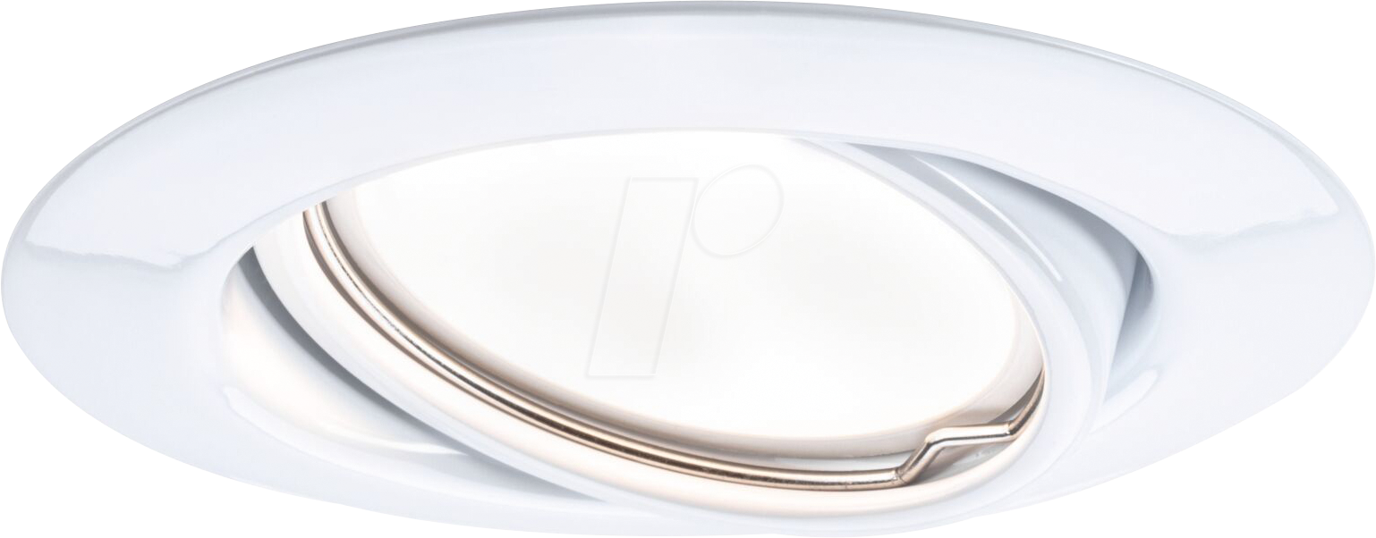 PLM 93413 - Einbauleuchte Base Coin, GU10, 5 W, 3000 K, 20°, rund, weiß