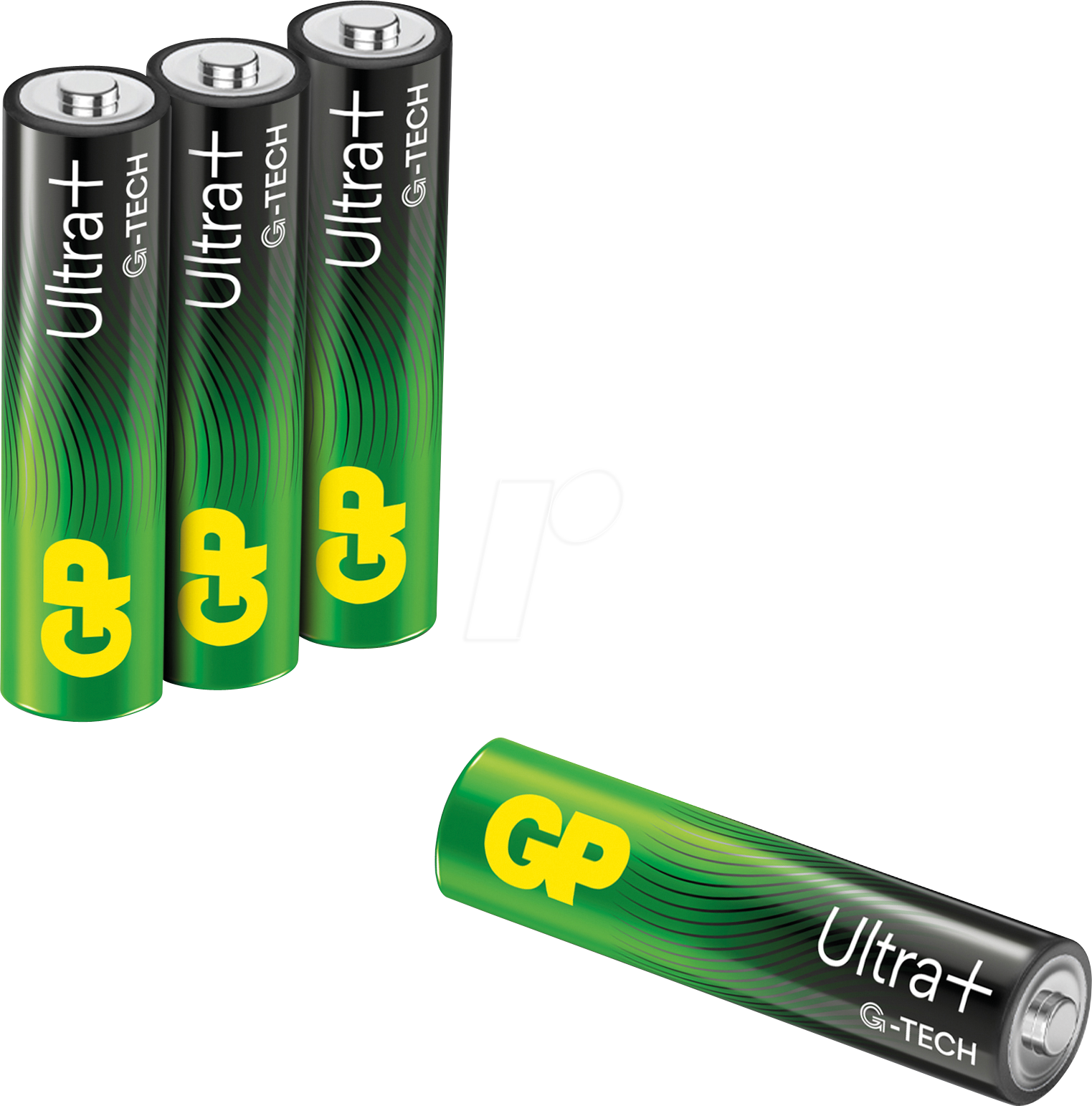 GP UP4 AAA - Ultra Plus, Alkaline Batterie, AAA (Micro), 4er-Pack