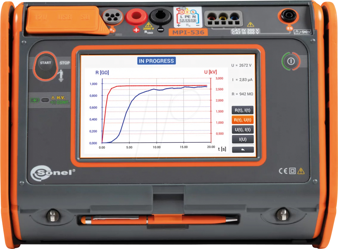 SONEL MPI-536 - Multifunktions-Installationsprüfgerät MPI-536