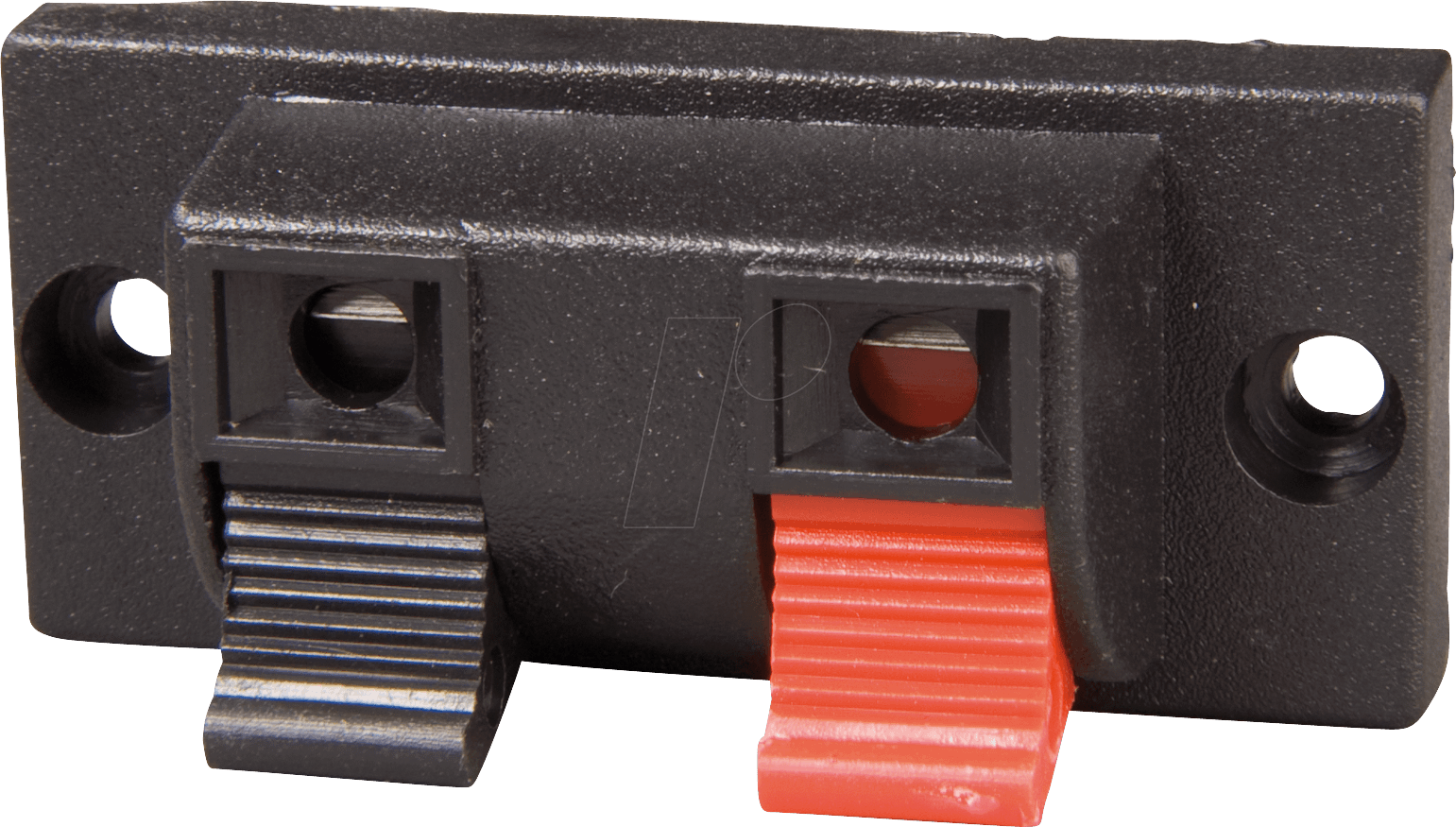 Thumbnail - PT 916 - Lautsprecher-Terminal, mit Druckklemmen, eckig, 2-pol