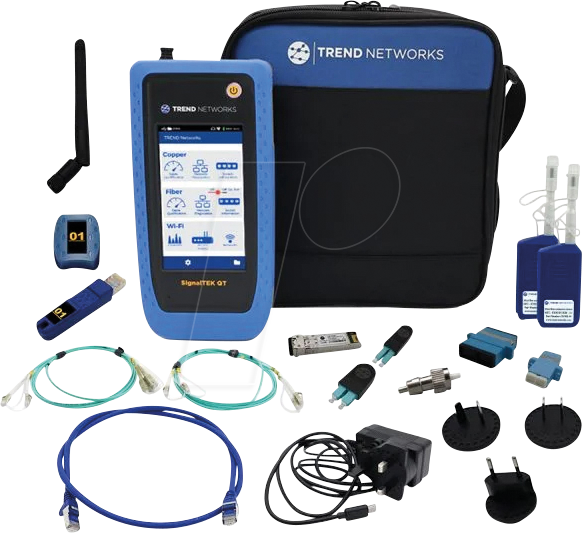 SIGNALTEK QT10GP - Kabeltester SignalTEK QT Pro 10G, Kupfer, LWL, WiFi