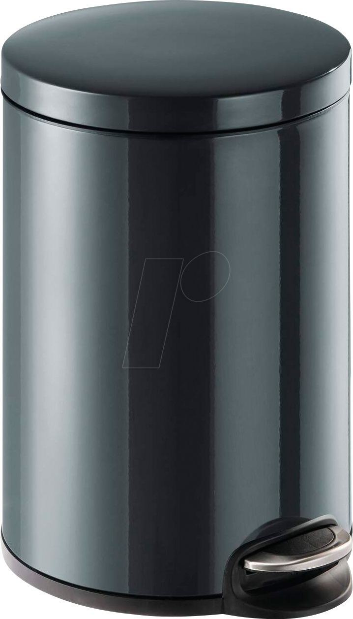DURABLE 341258 - Abfallbehälter mit Tritt, 20 l, metall, anthrazit