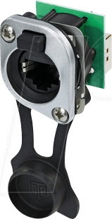 ECON NE8FDP-TOP - etherCON RJ45 Durchführungsbuchse TOP