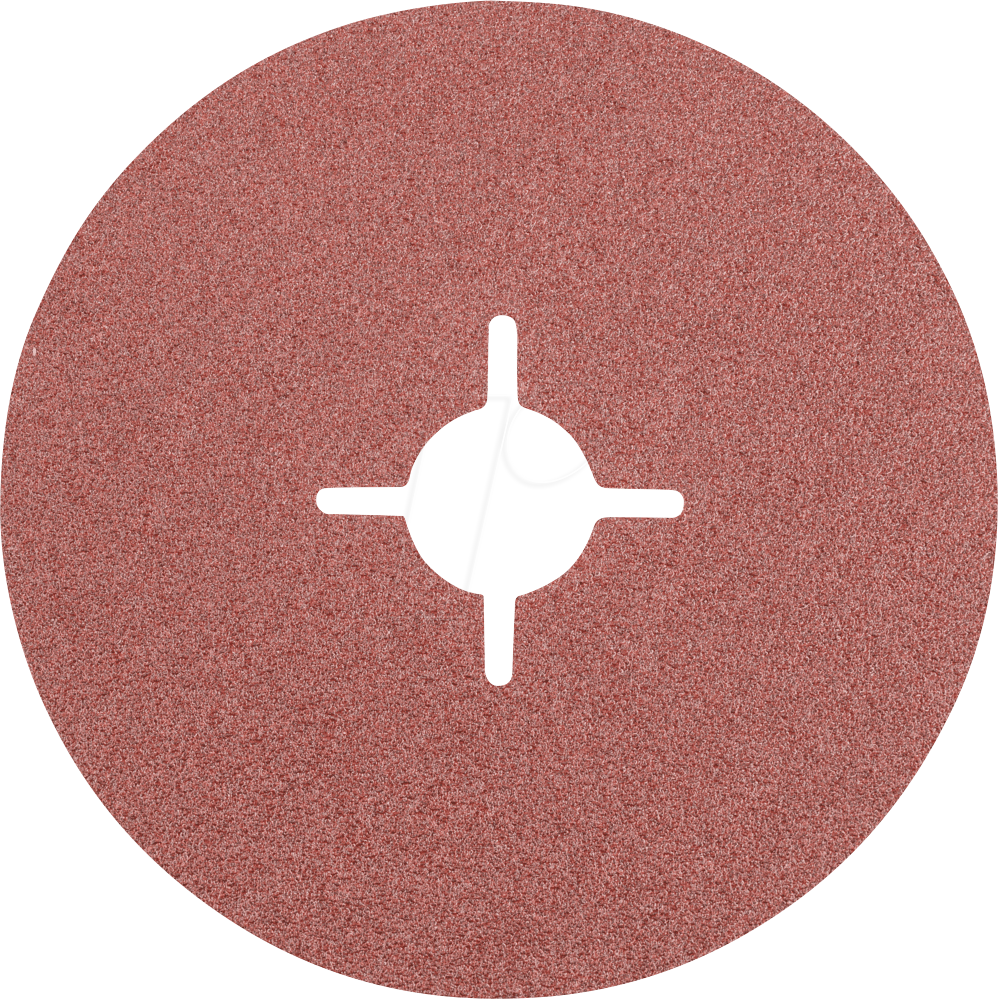PFERD 64108125 - Korund Fiberscheibe Ø 125 mm A80 für universelle Anwendungen