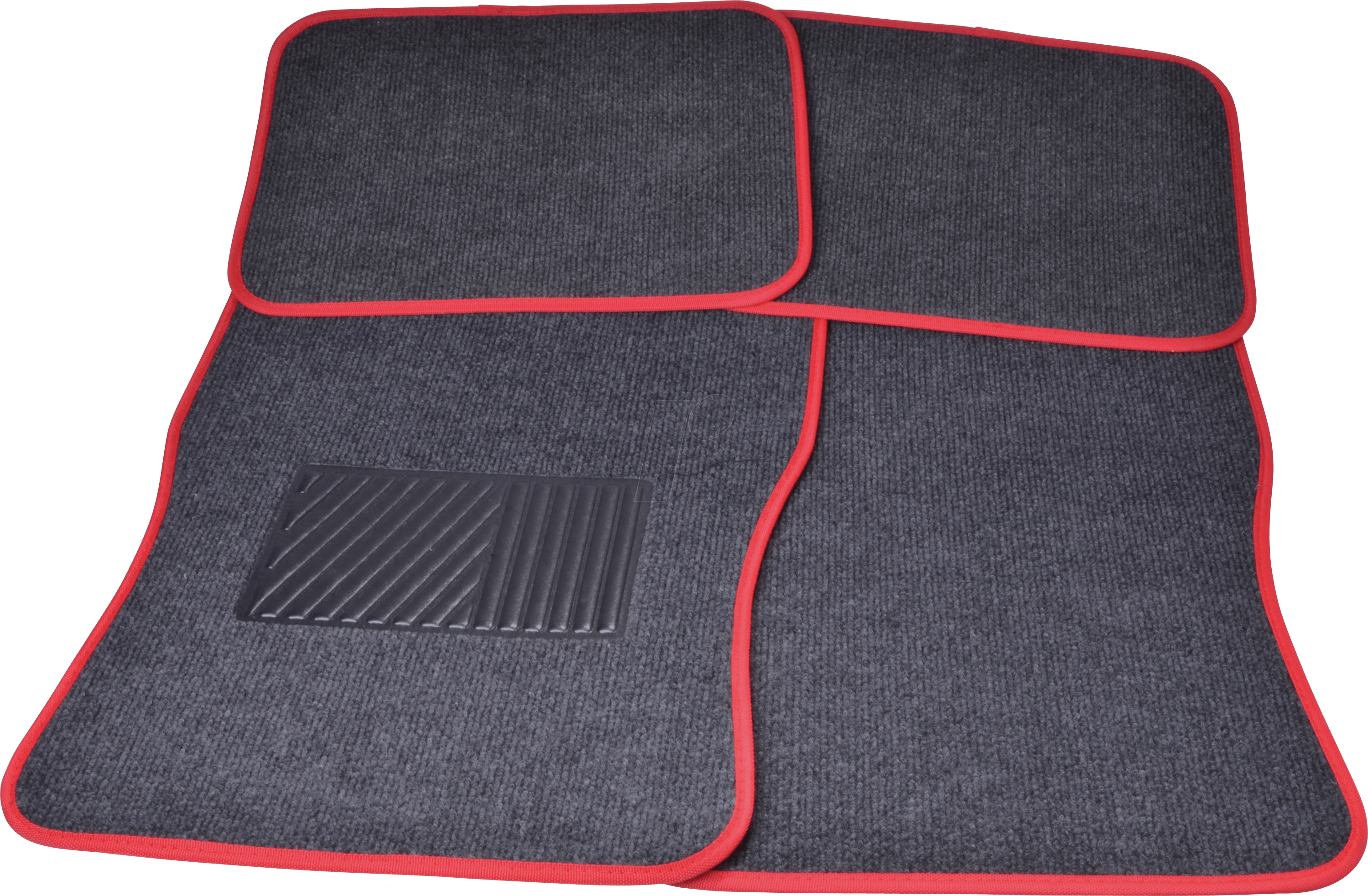 KFZ 38958 - KFZ - Fußmatte, rot, 4-teilig