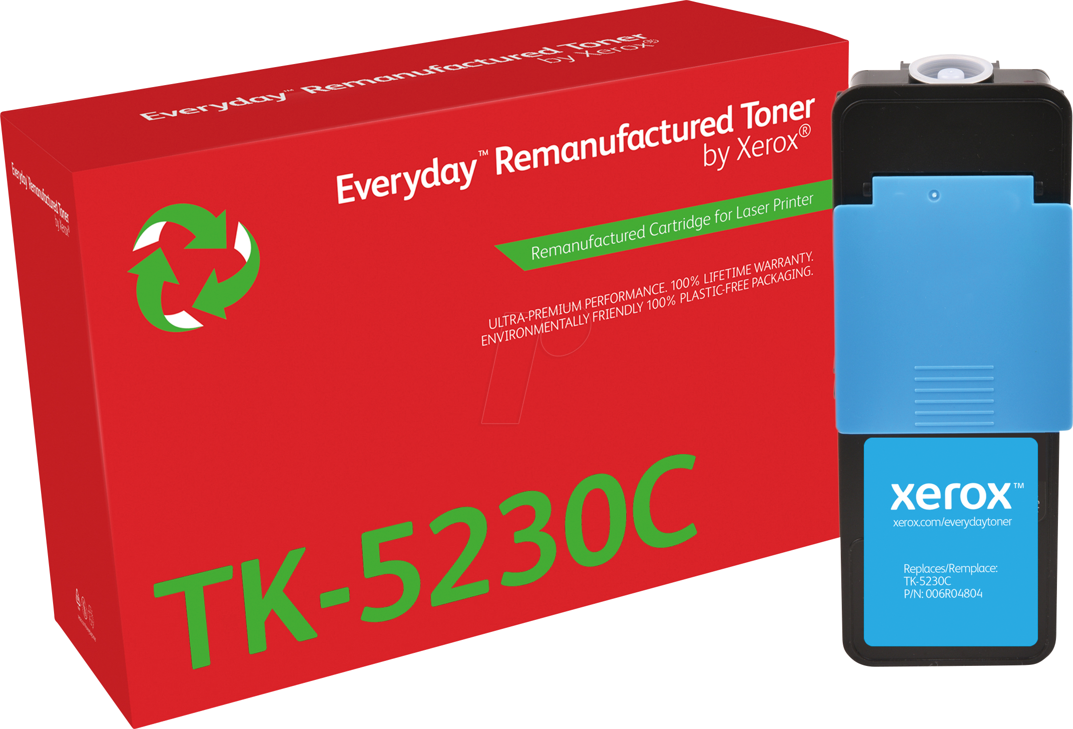 XEROX 006R04804 - Toner, Kyocera, cyan, TK-5230C, rebuilt