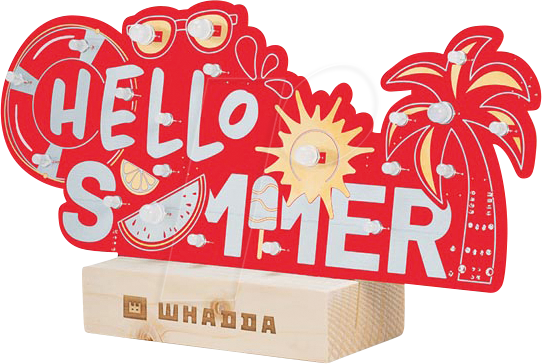 WSXL106 - Lötbausatz XL Hello Summer, Lichteffekte