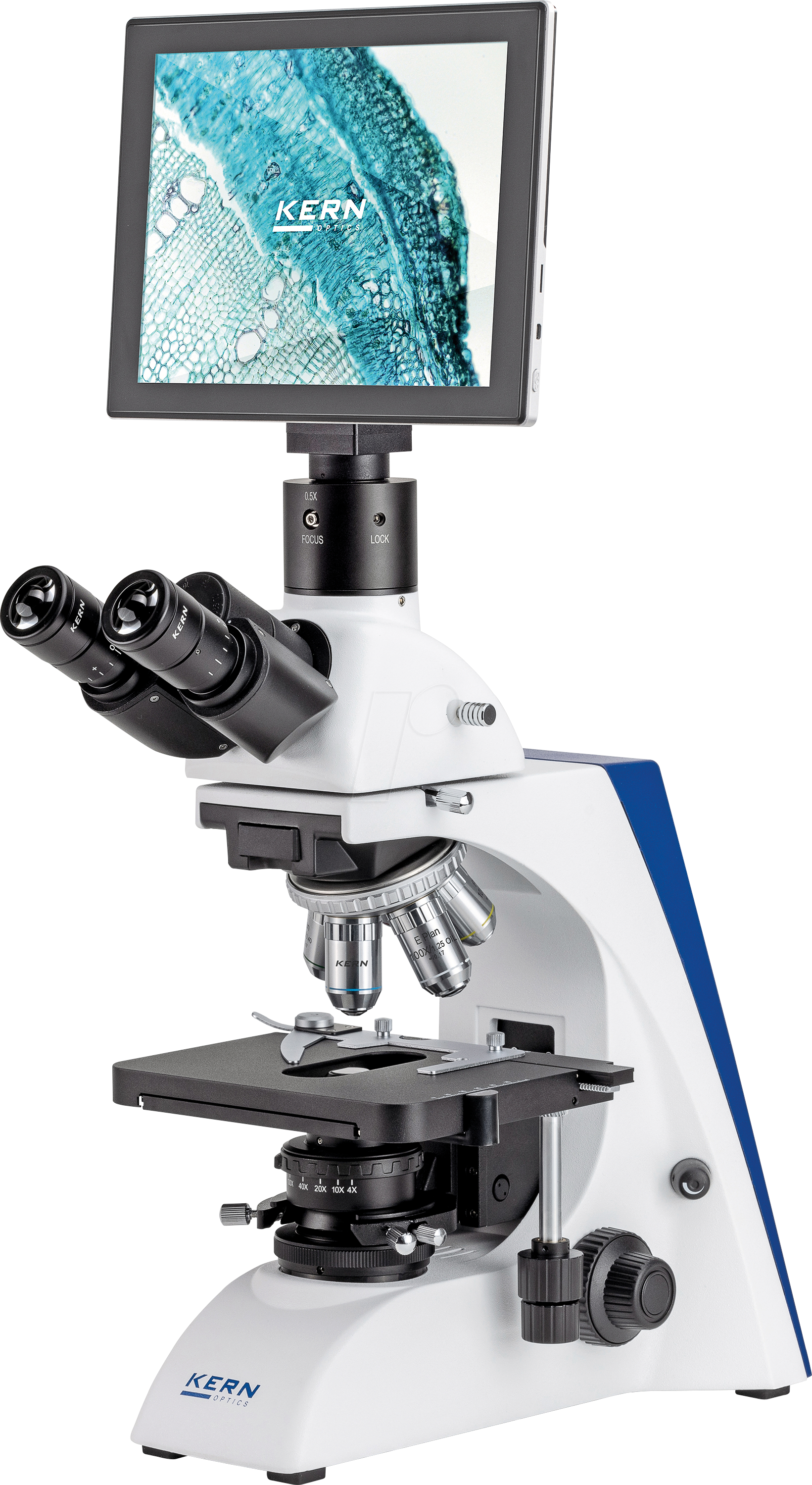 Thumbnail - KS OBN 135T241 - Durchlichtmikroskop-Set OBN 135T241, 4x/10x/20x/40x/100x