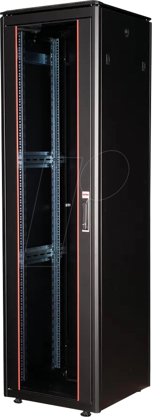 ROLINE 26210231 - 19'' Netzwerkschrank, 42 HE, 600mm Tiefe, schwarz