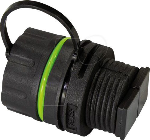 LOGILINK FA05SD1 - Outdoor LC-Duplex Steckverbinder, Schutzkappe