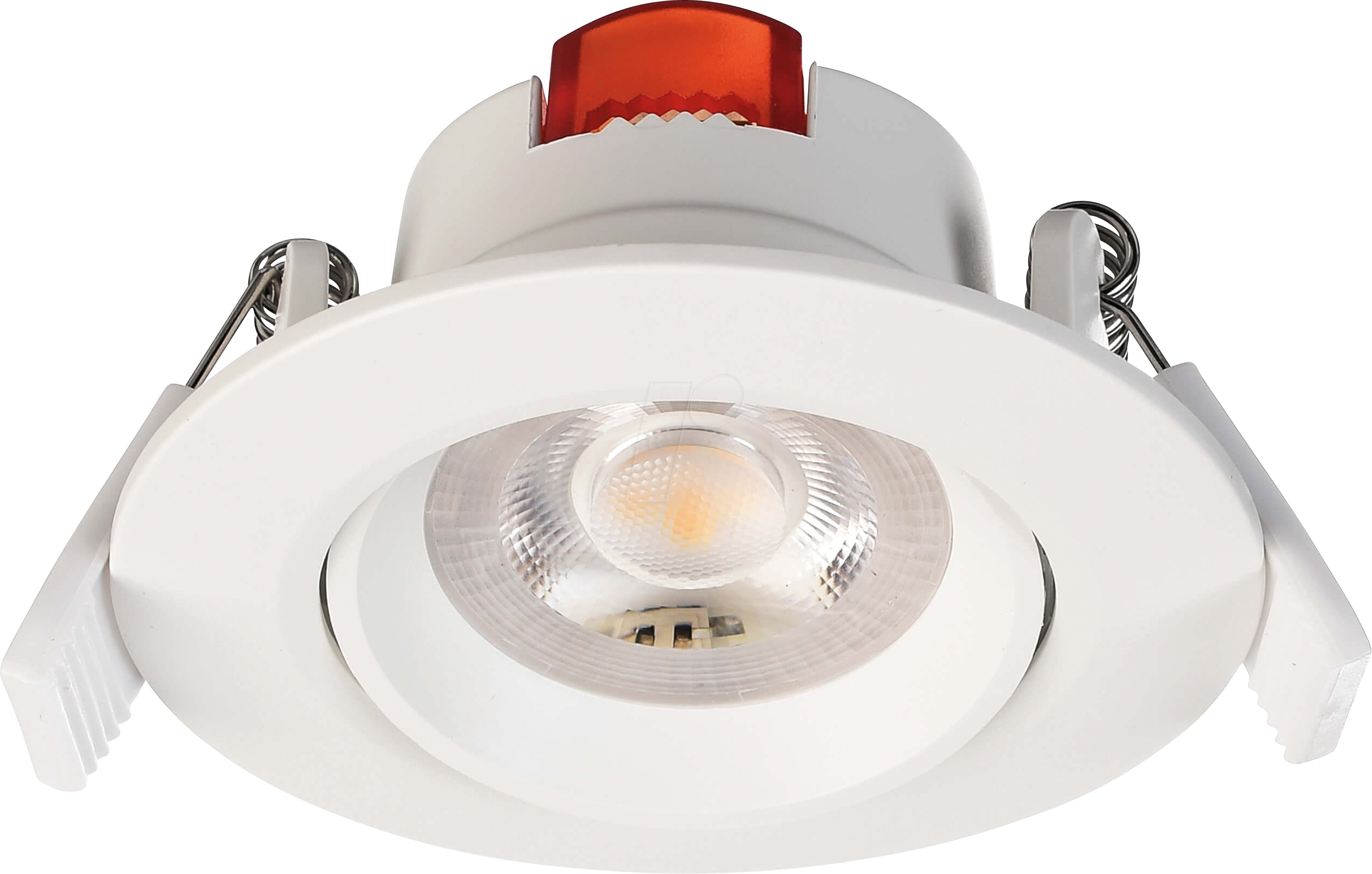 DEKO 565337 - Deckeneinbauleuchte SMD-68-230V, DIM, 2700K, 510 lm, rund, weiß,