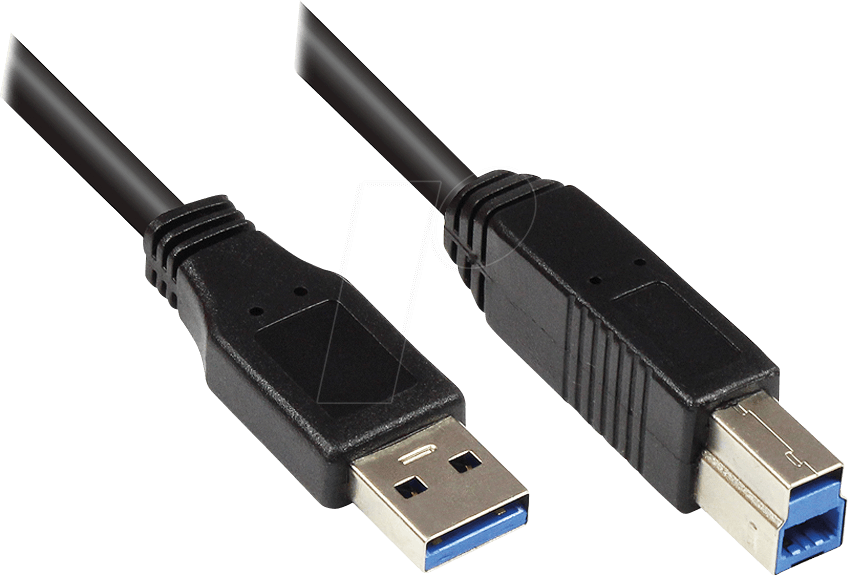Thumbnail - GC 2710-S02 - USB 5 Gb/s Kabel, A Stecker auf Stecker B, 1,8 m