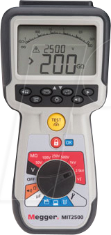 MEGGER 1004-745 - CAT Isolationsprüfer MIT2500